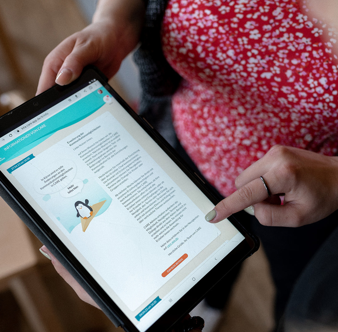 Digitale Bildung im Kindergarten Luisenstraße